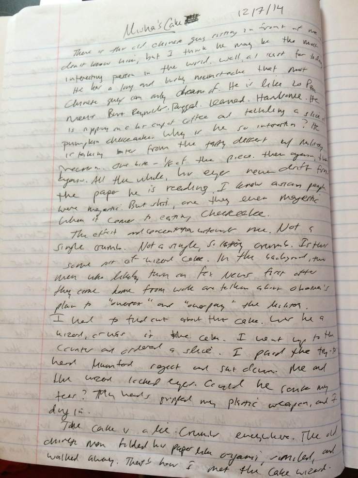 One Page Short Stories #2: Misha's Cake